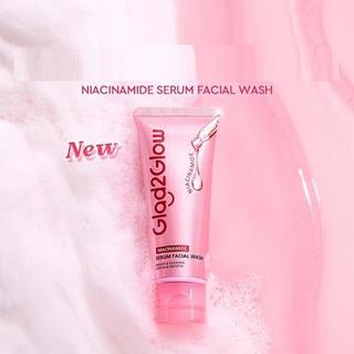 Glad2Glow Niacinamide Facial Wash Pencerah Wajah | Cleanser