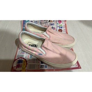 (二手)VANS Slip-On 格紋粉紅色