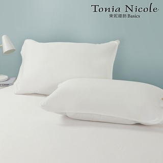 【Tonia Nicole 東妮寢飾】防水透氣枕頭平面保潔墊2入