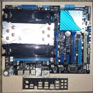 ASUS P9X79 LE LGA 2011+i7-3960x CPU+酷媽塔扇+DDR3-1600 8GB RAM