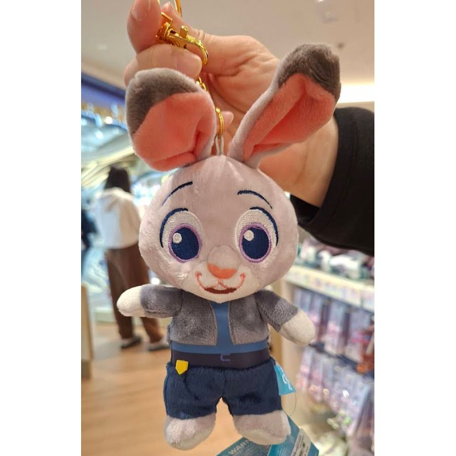【京賀生活館】 現貨 香港 迪士尼 限定 動物方城市2 Zootopia 兔子 茱蒂 絨毛娃娃 鑰匙圈 吊飾