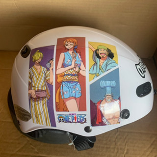 【福利品】CA110 (附短帽簷) 卡通款 航海王 半頂 成人 雪帽 輕便型 金屬插扣 小嵐青菜賣