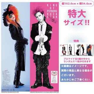 hied 等身簽名海報 KING OF PSYBORG ROCK STAR