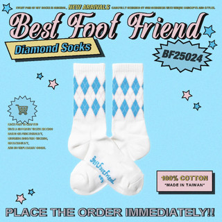 (Wings Select) BEST FOOT FRIEND BFF Diamond Socks 兩色 襪子 機能