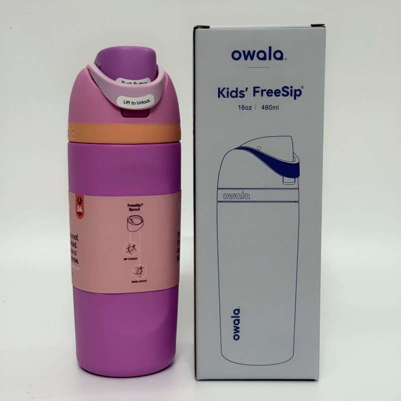 【活動促銷 優惠多多 】 好市多 兒童水壺 16oz/480ml 不鏽鋼 甜食控 owala freesip Kids