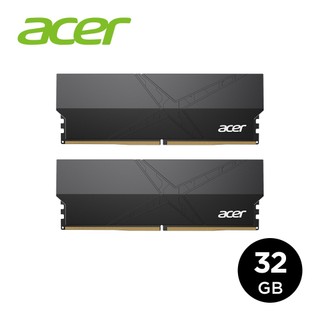 Acer 宏碁 HT200 DDR5-6000 32GB(16G*2)(CL32) 超頻桌上型記憶體
