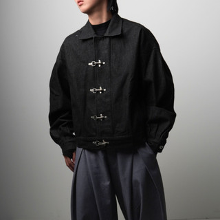 JT8 牛仔消防扣外套 Denim Clasped Fireman Jacket