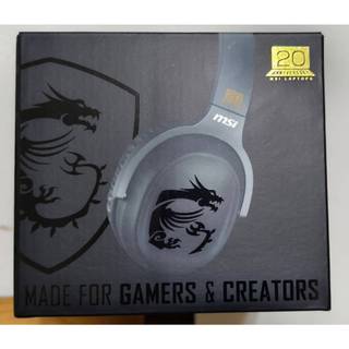 (全新)MSI Headset_H901 GC 潮流摺疊耳機