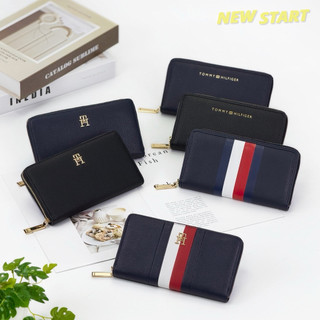 【New START精品服飾-員林】現貨免運 Tommy Hilfiger 中性款 經典 拉鍊長夾 女生長夾 男生長夾