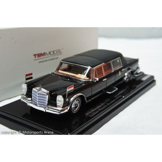 【現貨特價】1:43 TSM Mercedes Benz 600 Pullman Landaulet 1978 海珊座車