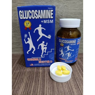 🏃好走路錠狀食品GLUCOSAMINE +MSM 100錠（美國原裝進口原裝錠）