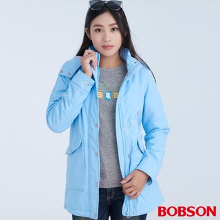BOBSON 女款連帽風衣外套(84102-58)
