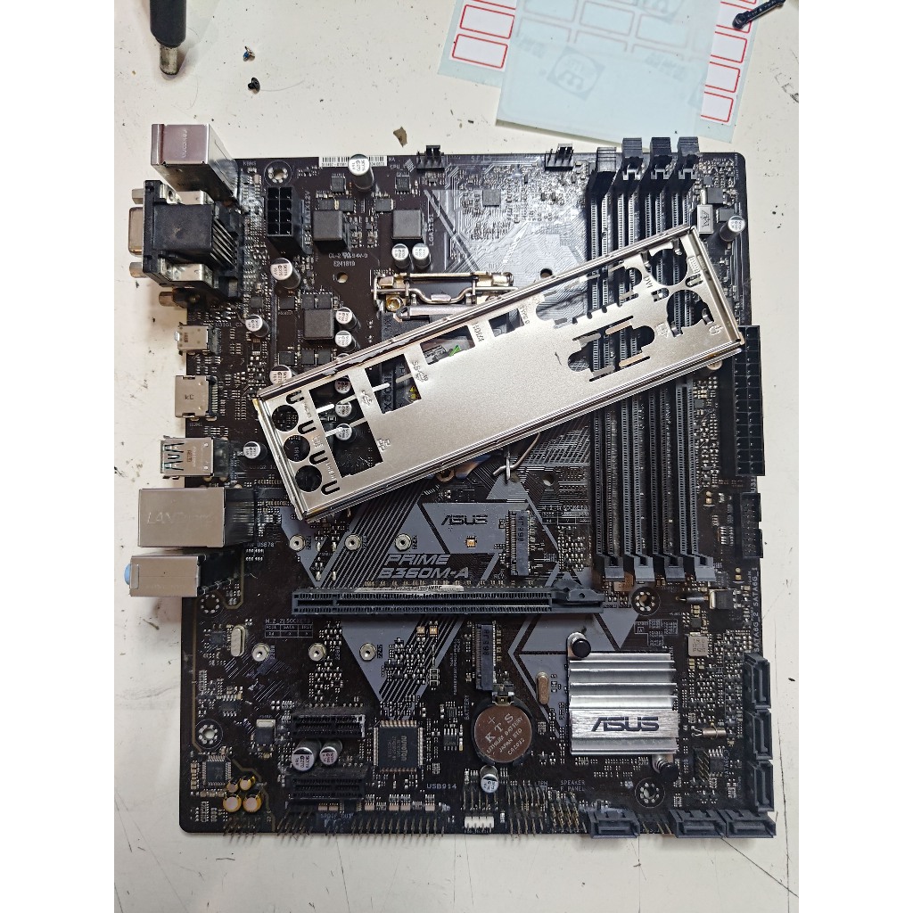 知飾家 二手良品 ASUS PRIME B360M-A 主機板