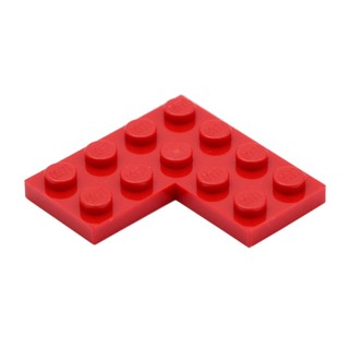 COOLPON｜這是樂高®LEGO®的正版零件 紅色 Plate 4x4 Corner 2639 轉角板 6430333