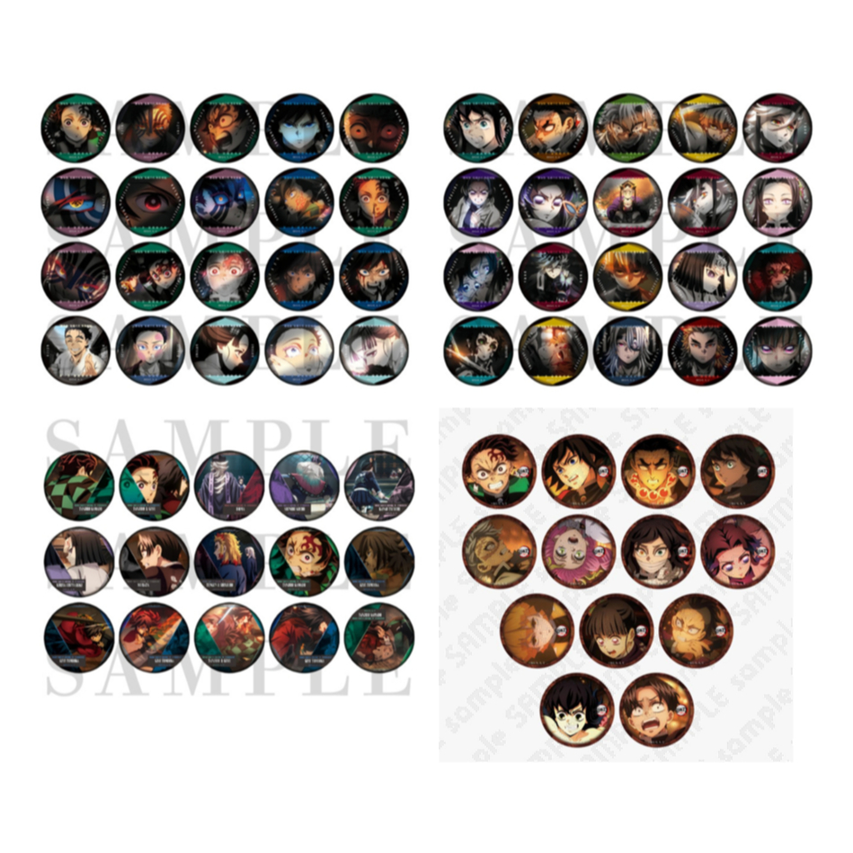 11/24更 日版現貨 鬼滅之刃 無限城徽章 富岡義勇 時透無一郎 狛治 猗窩座 我妻善逸 胡蝶忍 童磨 水柱 霞柱