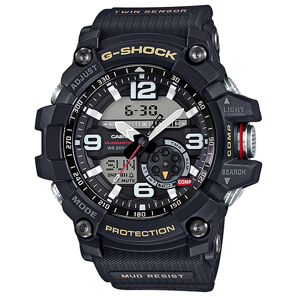 【CASIO卡西歐】G-SHOCK強悍雙顯系列/GG-1000-1A