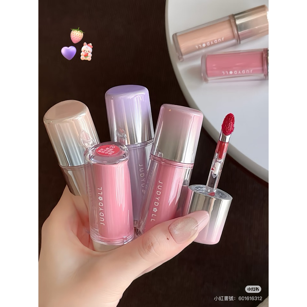新品現貨✨橘朵Judydoll 冰熨斗雙效水光鏡面唇露❤️