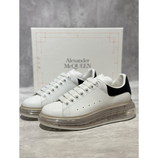 【TONES.】Alexander McQueen✨麥坤黑尾氣墊小白鞋