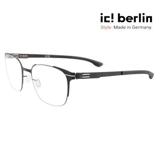 【ic! berlin】Alfie Black 德國薄鋼眼鏡 公司貨 台南時代眼鏡