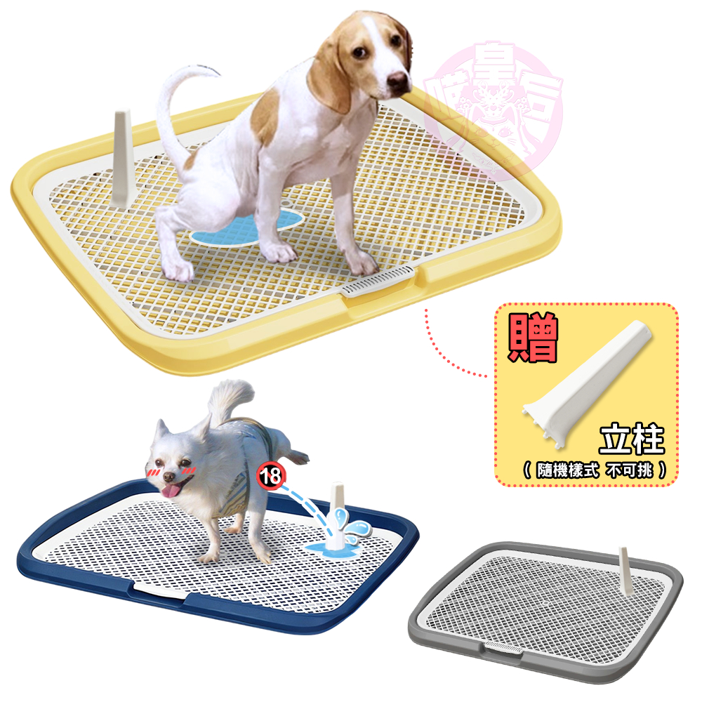 【喵皇后】寵物尿盆 狗尿盆 65CM尿盆 狗廁所 一體式 寵物用品