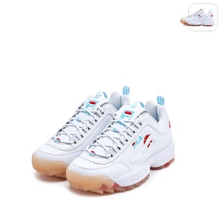 【FILA】女性 DISRUPTOR II 運動鞋-白 5-C131Z-125