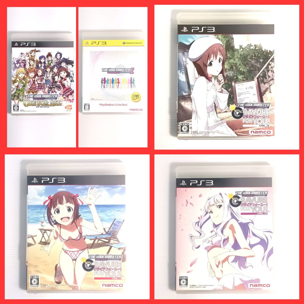 PS3 - 偶像大師 各種遊戲 The Idolmaster/Idolm@ster Various Games