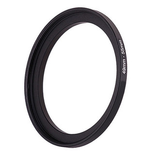 又敗家 49-55mm濾鏡轉接環(小轉大順接)49mm-55mm保護鏡轉接環49mm轉55mm濾鏡轉接環49轉55