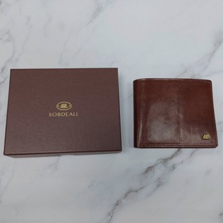 SOBDEALL 短夾 咖啡 20401002902 福利品