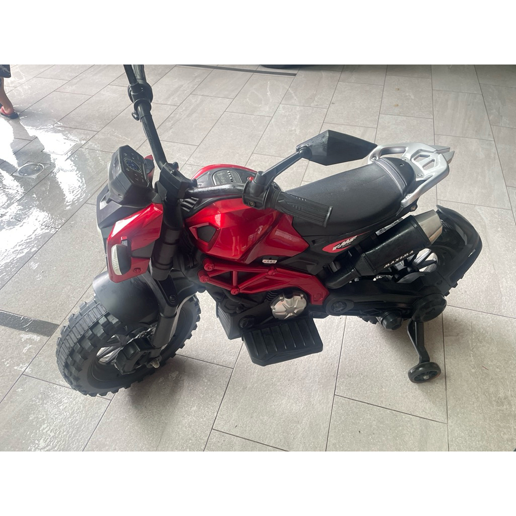 二手 兒童電動摩托車 三輪車越野車 小孩玩具