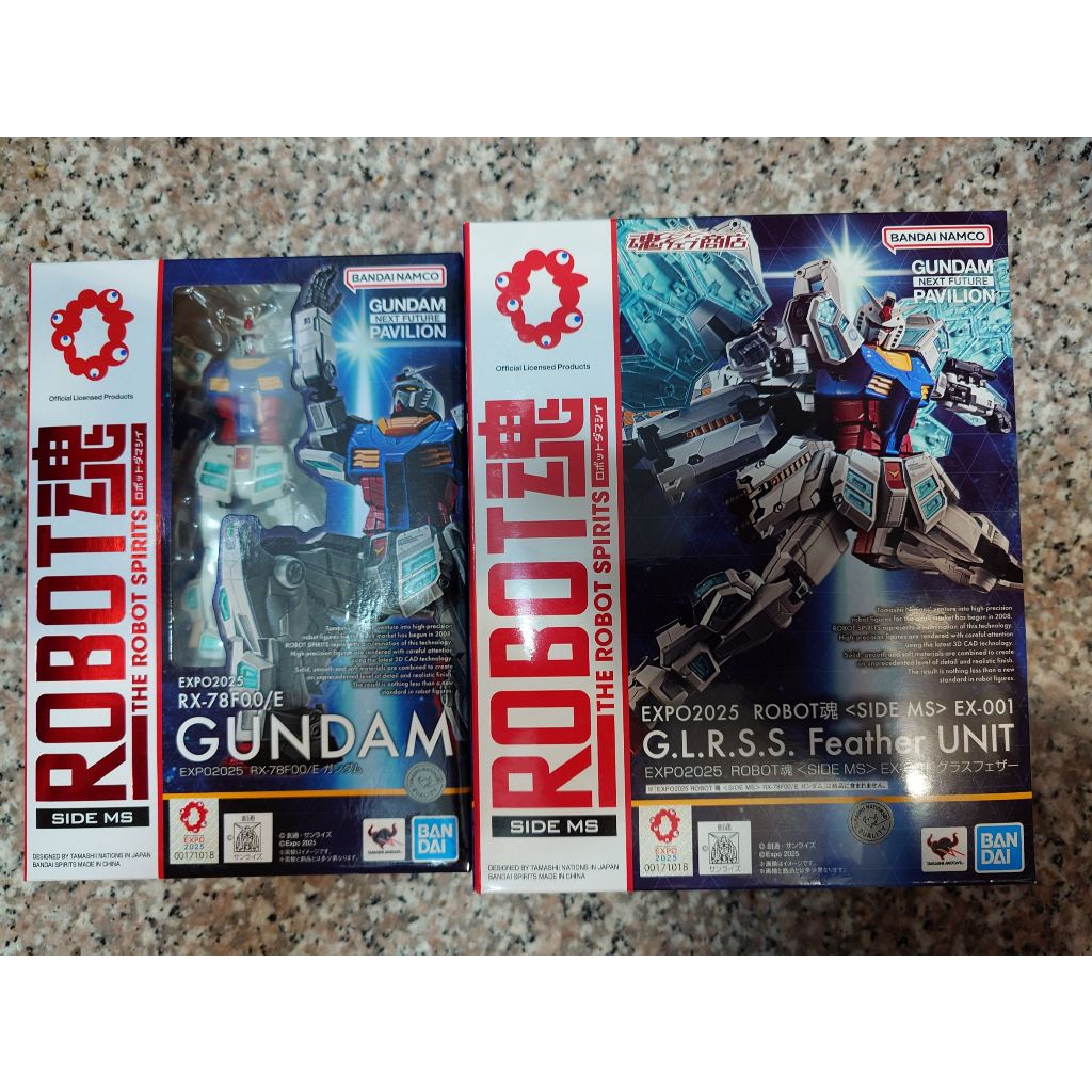 現貨 萬代 1/144 EG Robot魂 超合金 RX-78F00/E 鋼彈 萬博鋼彈 璃羽裝備 橫濱鋼彈