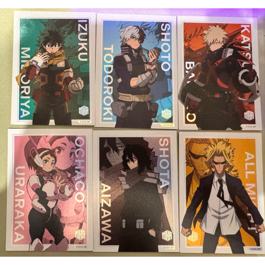 【我的英雄學院】安利美特 西門 小卡 綠谷 爆豪 轟 御茶子 相澤消太 歐爾麥特 奮進人 霍克斯 死柄木弔 渡我 荼毘