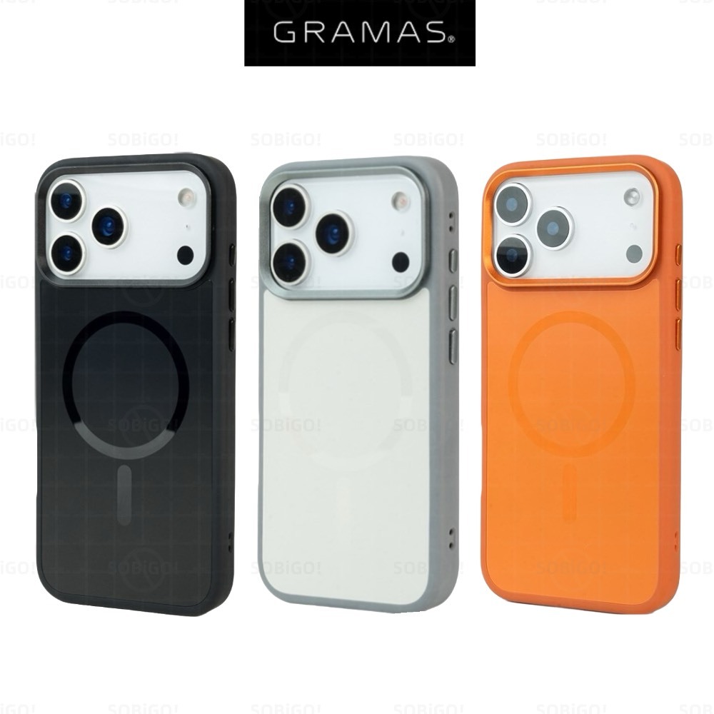 【日本GRAMAS】iPhone 17 16 Pro Max 支援MagSafe Mag-G 玻璃散熱磁吸殼