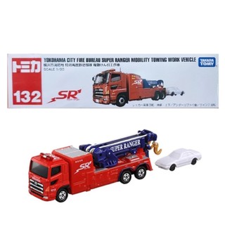 TOMICA 132 橫濱消防局工作車 多美小汽車 超長型小汽車 麗嬰 號碼車