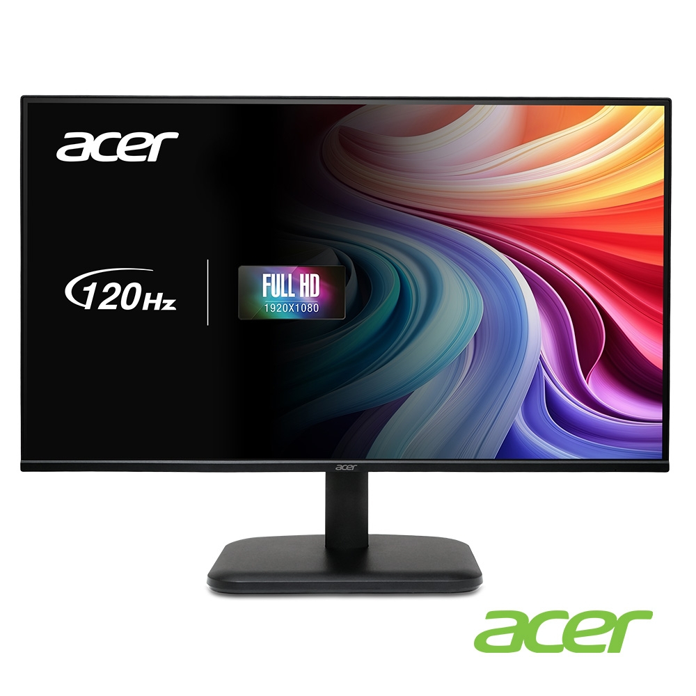 ACER 宏碁EK271 G 護眼抗閃螢幕 (27型/FHD/120Hz/1ms/IPS)