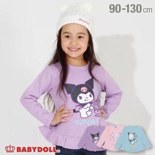 ♧麥麥My童裝部♧100、120日本BABY DOLL秋冬女童純棉酷洛米大耳狗加絨長袖上衣現貨