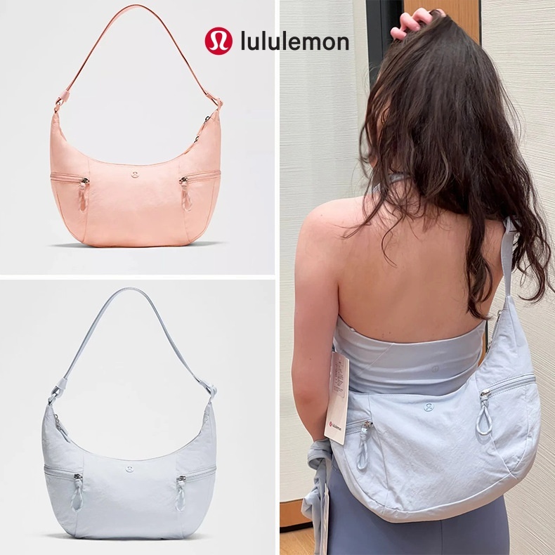 【Z-ONE】加拿大運動第一品牌 LULULEMON Slouchy 單肩牛角包 6L/13L