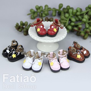 Fatiao選物 / OB11 OB22 小布 Blythe 12分BJD尺寸 Doll 娃鞋 星雲朵小熊鞋 非人用