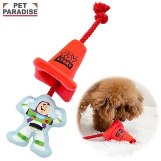 貝果貝果 日本 PET PARADISE 代理 disney 玩具總動員 巴斯光年潔牙玩具 [T5159]