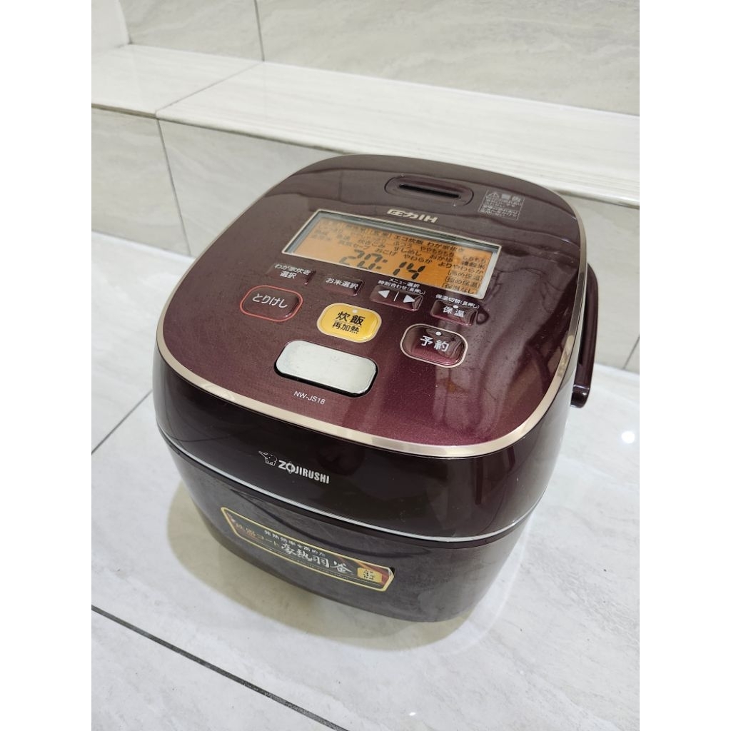 象印NW-JS18 型號的壓力IH電子鍋