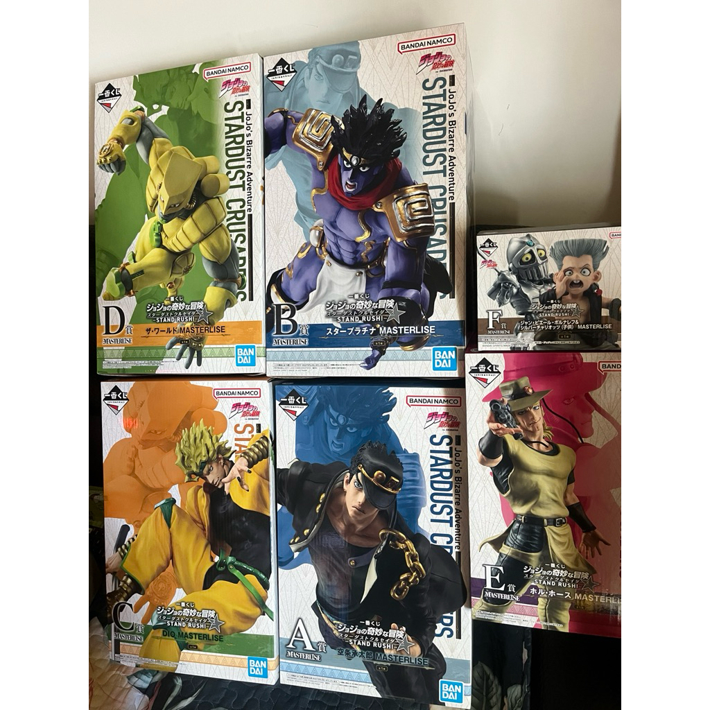 日版 一番賞 現貨 JOJO的奇妙冒險 星塵遠征軍2 A賞 承太郎 B賞 C賞 Dio D賞 伊奇 JOJO 公仔 模型