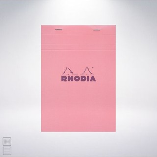 法國 羅地亞 RHODIA Head-Stapled Notepad A5 N16 上掀式筆記本: 櫻粉
