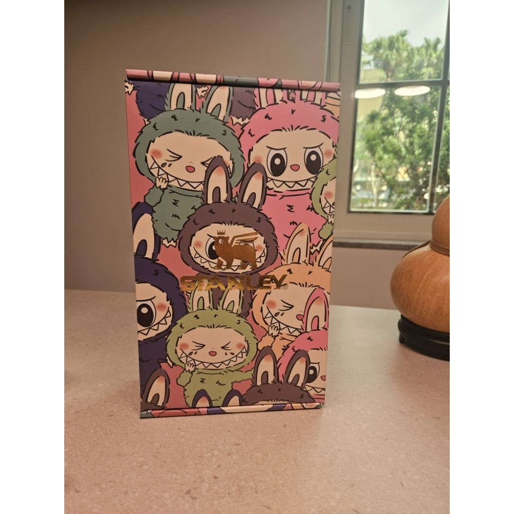 labubu x stanley 紙盒不含杯子