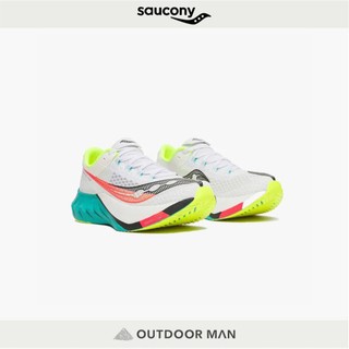 [Saucony] ENDORPHIN PRO4 輕量競速跑鞋 白/變異綠 (SA20939-97)