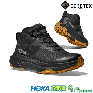 【HOKA】男款Transport Hike Goretex中筒健行鞋/黃金大底/拜登鞋HO1172912BBLC