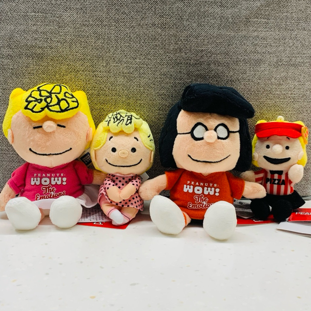 ❤Lika小舖❤莎莉布朗綜合 日本帶回全新正版現貨 SNOOPY景品玩偶布偶娃娃吊飾 沙包娃娃 史努比好朋友瑪西wow