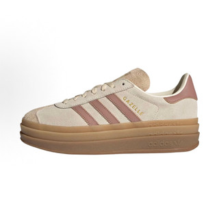 【MXX】Adidas Gazelle Bold 奶茶 麂皮 厚底 增高 休閒鞋 德訓鞋 JS3893 女鞋