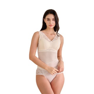 LadyMe 半雕花透膚涼感背心 涼感Bra背心 無痕內衣 涼感背心【L-XXL】