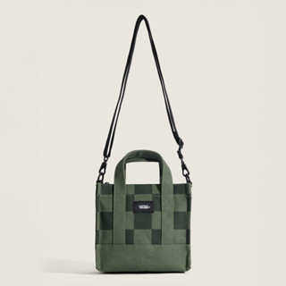 【LittleSeoul】韓國代購 Vans Lil Pergs Tote 綠 托特包 棋盤格 小包包
