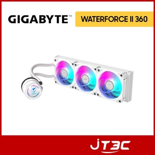 GIGABYTE 技嘉 AORUS WATERFORCE II 360 白/黑 鷹魂二代 水冷散熱器
