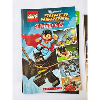 收藏 LEGO 樂高 SUPER HEROES 超級英雄系列 漫畫英文繪本